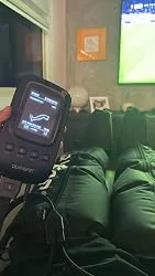 Uploaded photo showing controls and air compression leg massage equipment